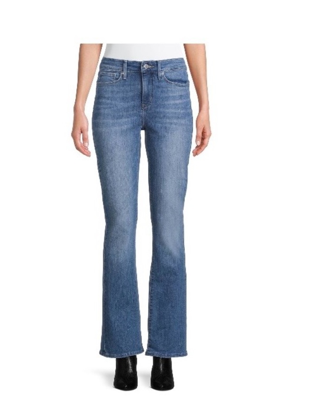 Levi Strauss Signature Women’s Mid-Rise Slimming Bootcut Jeans Size 14